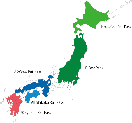 Railpass-Karte