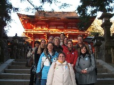FAM Trip 2007 vor dem Kasugataisha-Schrein